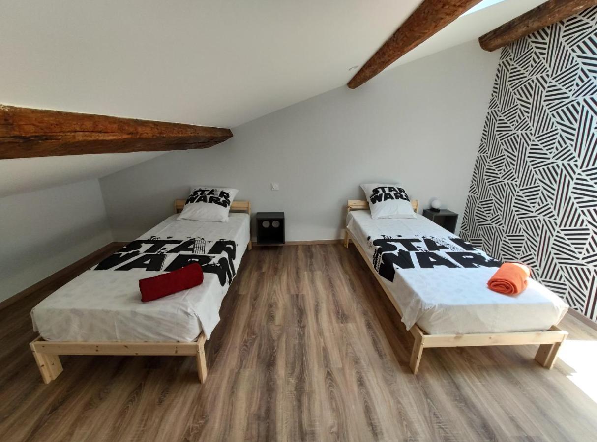 Colormix 3 Etoiles - 95M2 Plein Centre - Ensoleille Climatise Leilighet Mèze Eksteriør bilde