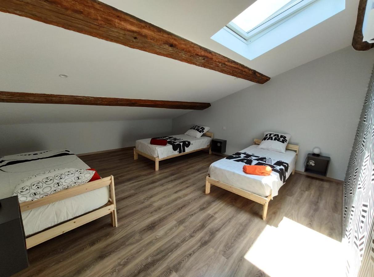 Colormix 3 Etoiles - 95M2 Plein Centre - Ensoleille Climatise Leilighet Mèze Eksteriør bilde