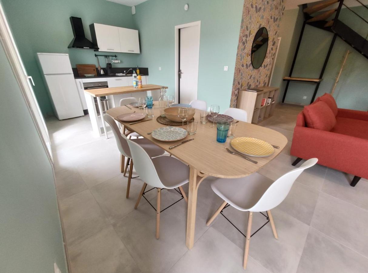 Colormix 3 Etoiles - 95M2 Plein Centre - Ensoleille Climatise Leilighet Mèze Eksteriør bilde