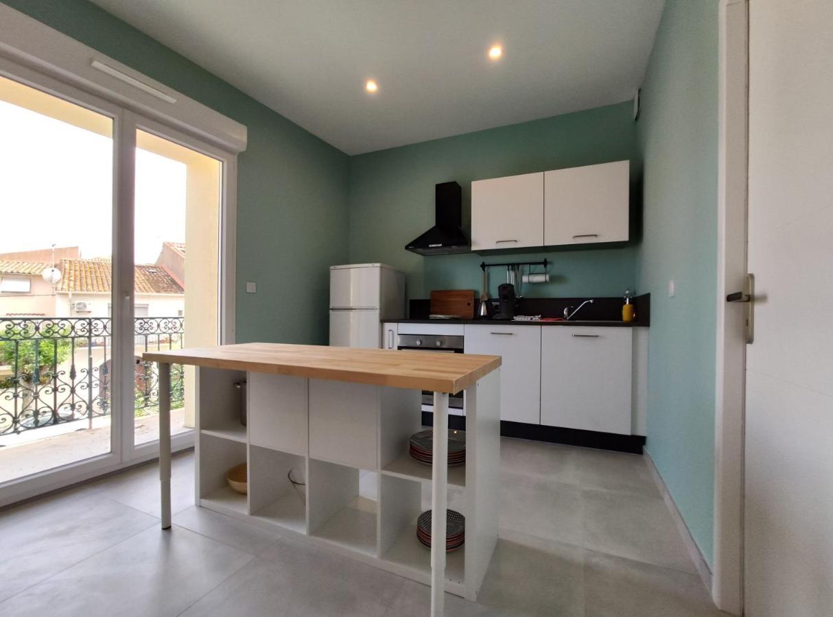 Colormix 3 Etoiles - 95M2 Plein Centre - Ensoleille Climatise Leilighet Mèze Eksteriør bilde