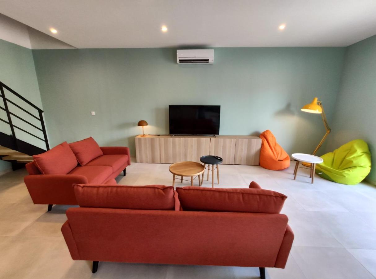 Colormix 3 Etoiles - 95M2 Plein Centre - Ensoleille Climatise Leilighet Mèze Eksteriør bilde