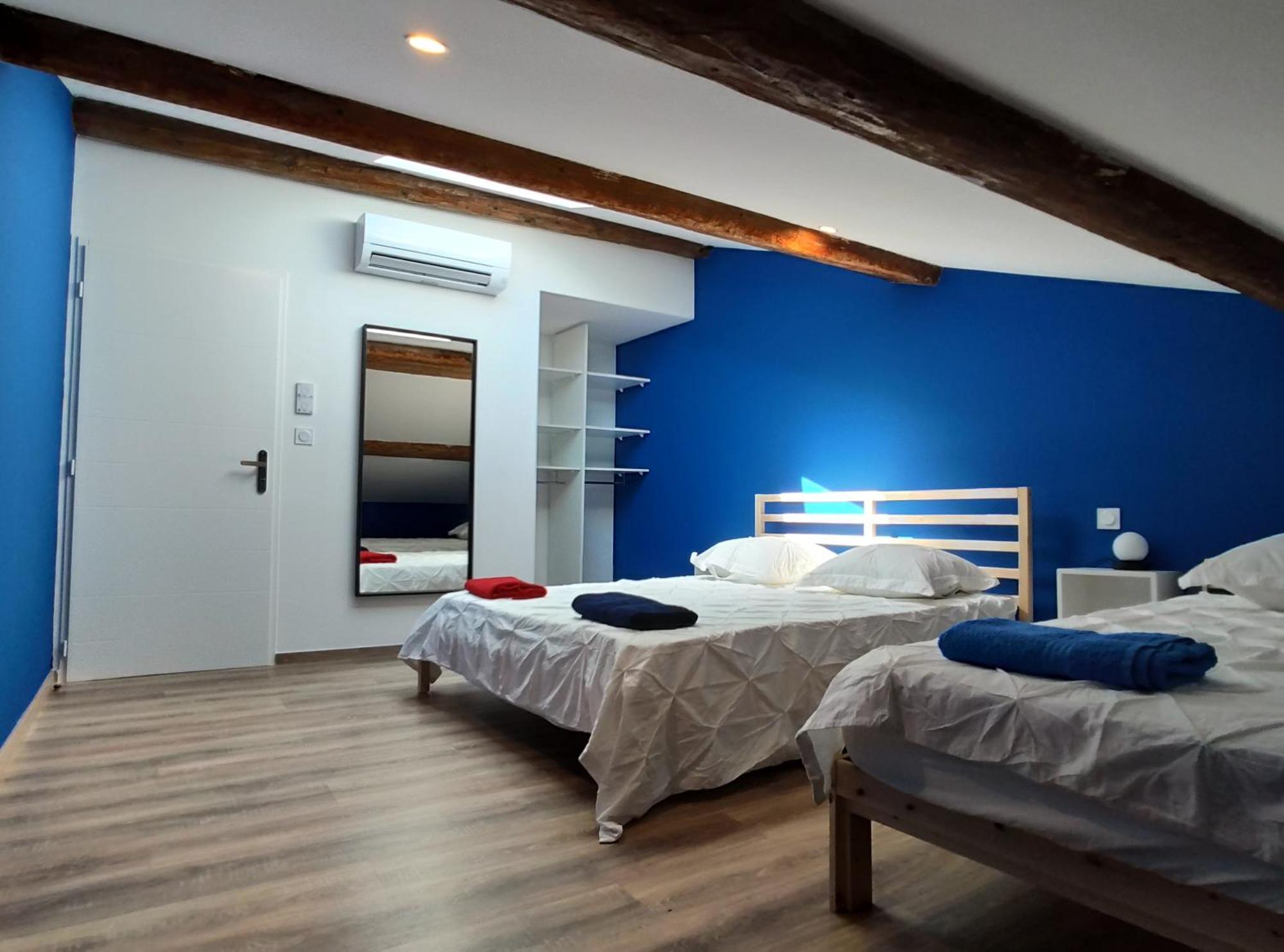 Colormix 3 Etoiles - 95M2 Plein Centre - Ensoleille Climatise Leilighet Mèze Eksteriør bilde
