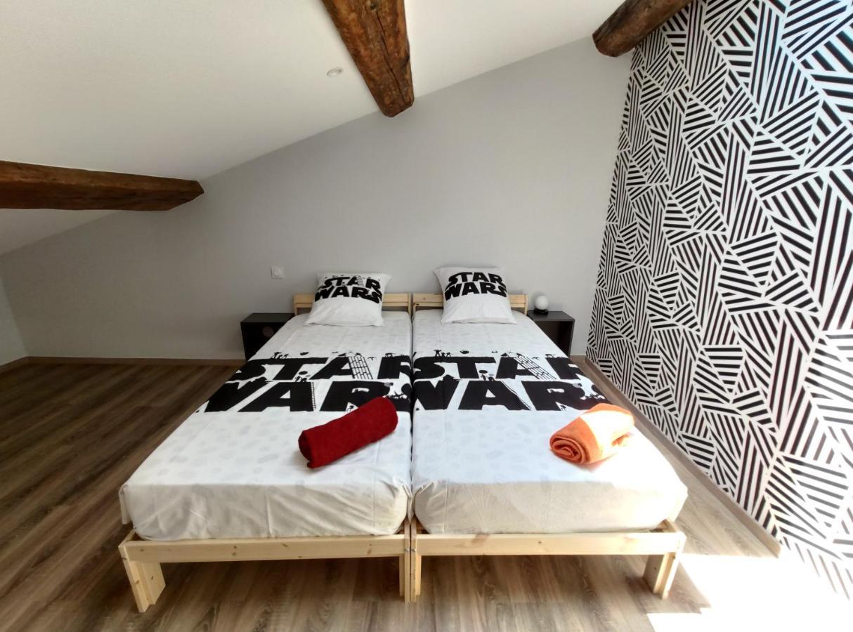 Colormix 3 Etoiles - 95M2 Plein Centre - Ensoleille Climatise Leilighet Mèze Eksteriør bilde