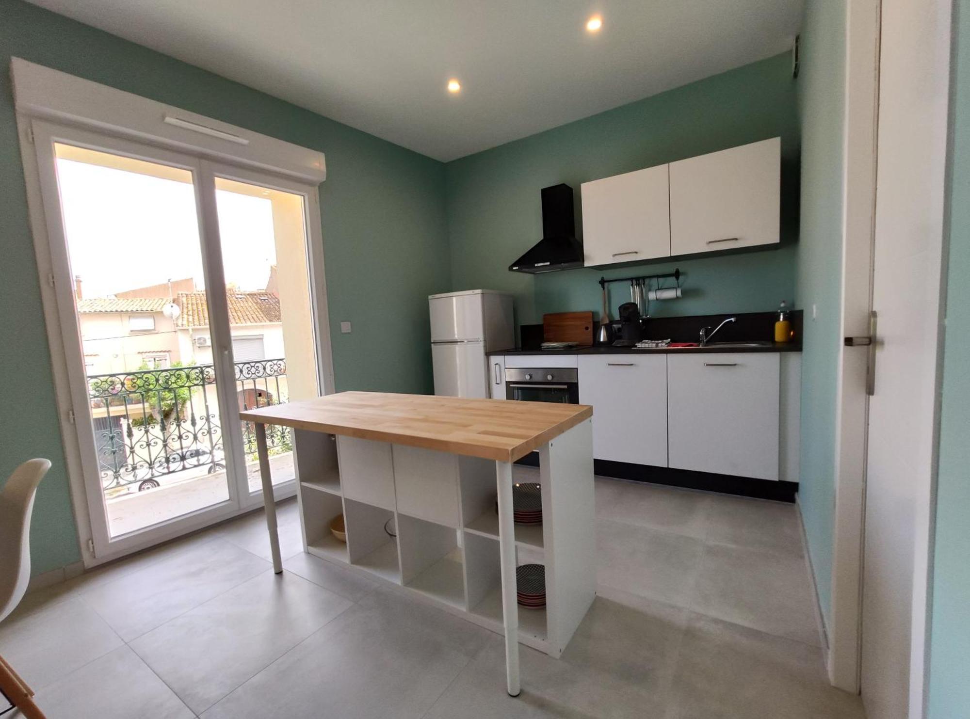 Colormix 3 Etoiles - 95M2 Plein Centre - Ensoleille Climatise Leilighet Mèze Eksteriør bilde